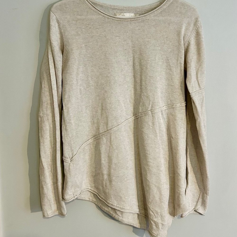 Prana Cream-Colored Tunic, Size Small